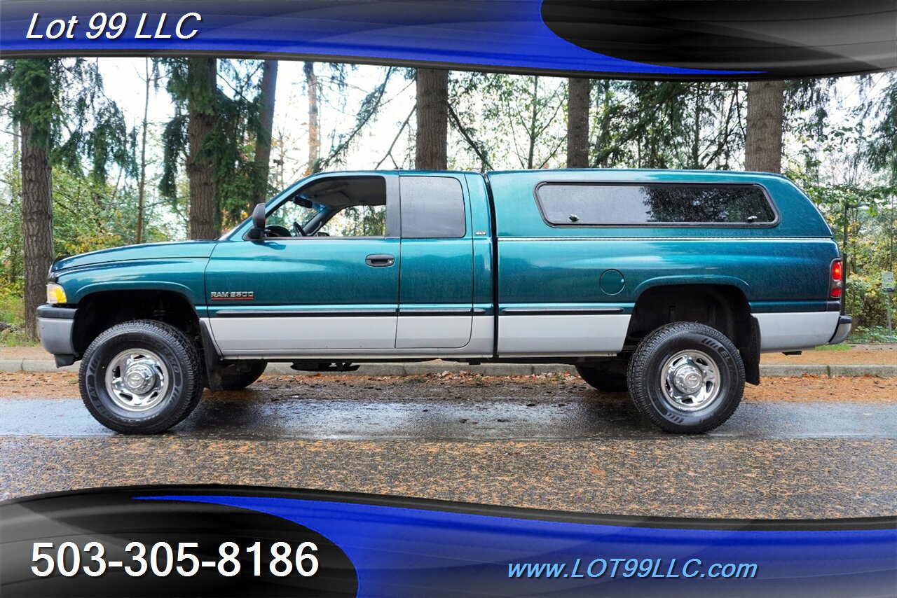1999 Dodge Ram 2500 Laramie SLT 4x4 5.9L Cummins 5 Speed Manual Long Bed NEW TIRES Local Trade Canopy - Photo 1 - Milwaukie, OR 97267