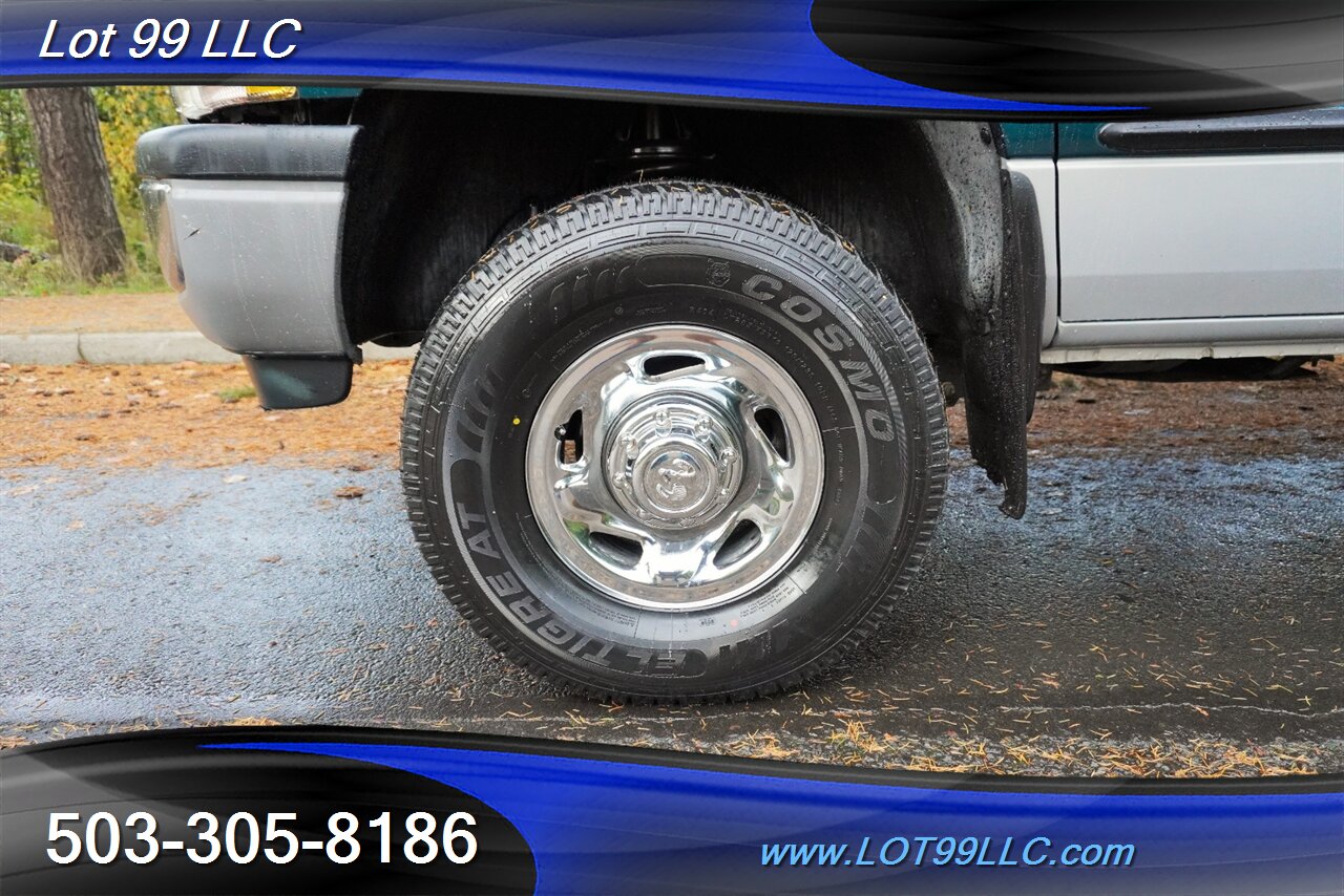 1999 Dodge Ram 2500 Laramie SLT 4x4 5.9L Cummins 5 Speed Manual Long Bed NEW TIRES Local Trade Canopy - Photo 37 - Milwaukie, OR 97267