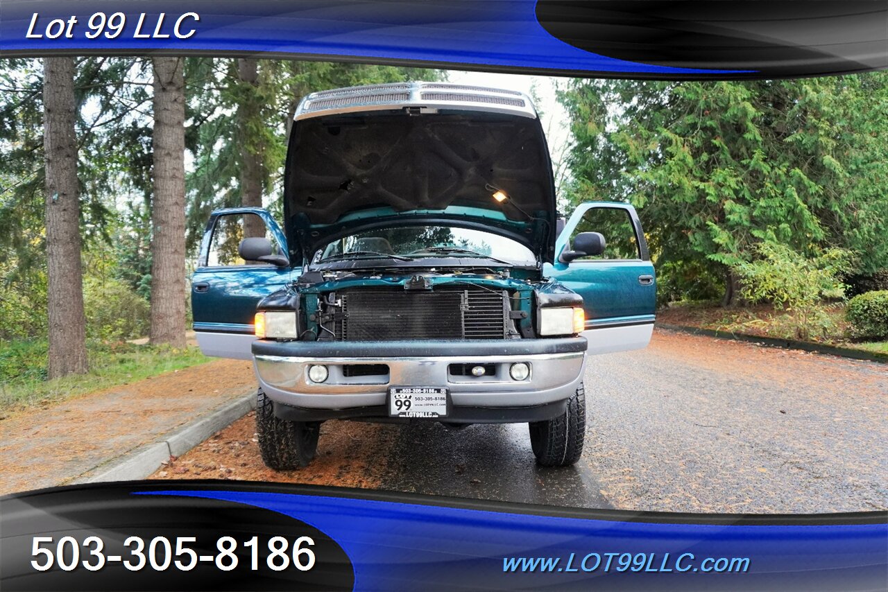 1999 Dodge Ram 2500 Laramie SLT 4x4 5.9L Cummins 5 Speed Manual Long Bed NEW TIRES Local Trade Canopy - Photo 27 - Milwaukie, OR 97267