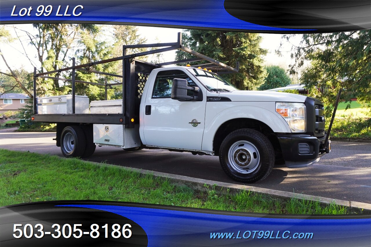 2016 Ford F-350 XL Single Cab Dually 115k 6.7L Cummins Flat BED Toolboxes RACKS 1 OWNER - Photo 7 - Milwaukie, OR 97267