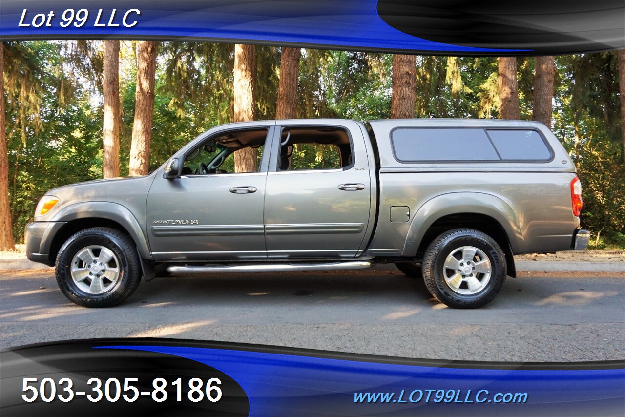 2005 Toyota Tundra SR5 4X4 Double Cab V8 5.7L Canopy NEW TIRES - Photo 1 - Milwaukie, OR 97267