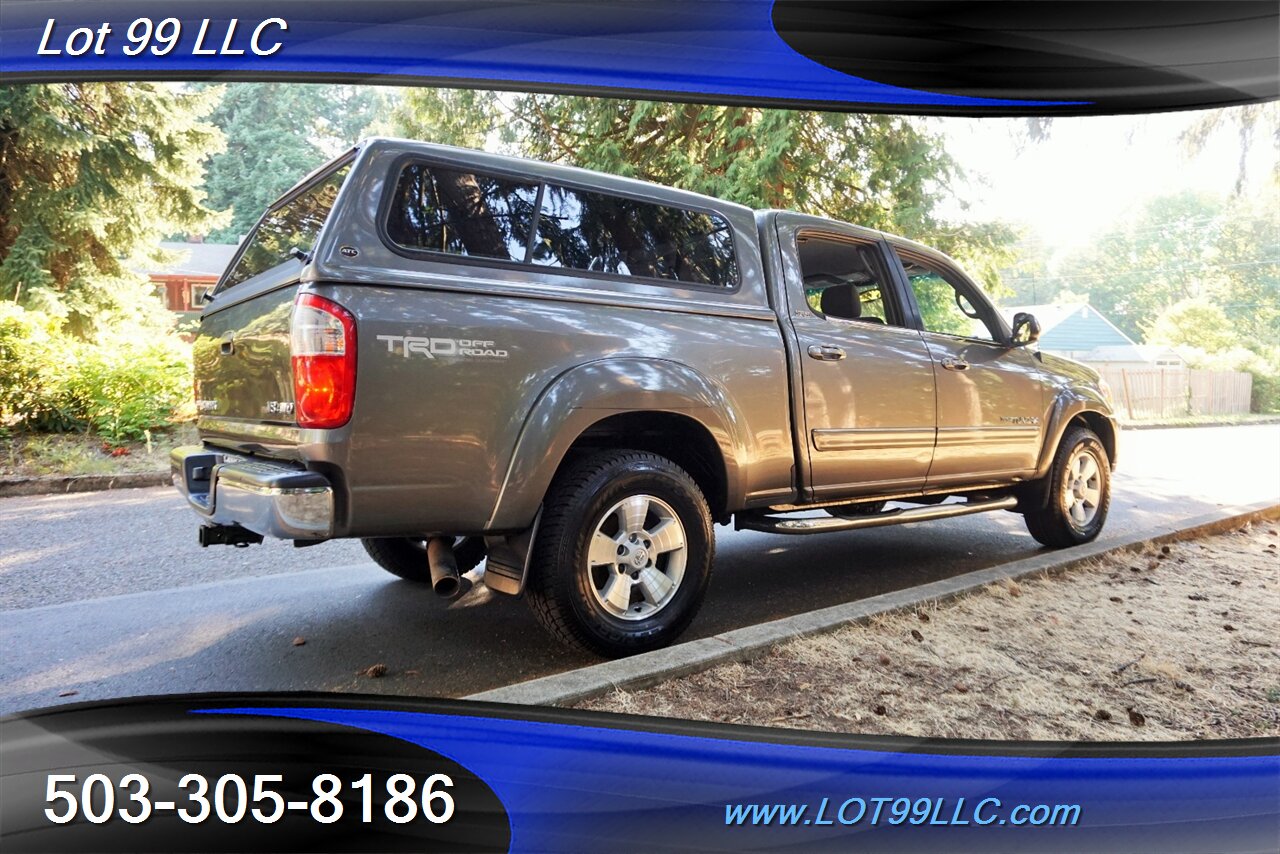 2005 Toyota Tundra SR5 4X4 Double Cab V8 5.7L Canopy NEW TIRES - Photo 9 - Milwaukie, OR 97267