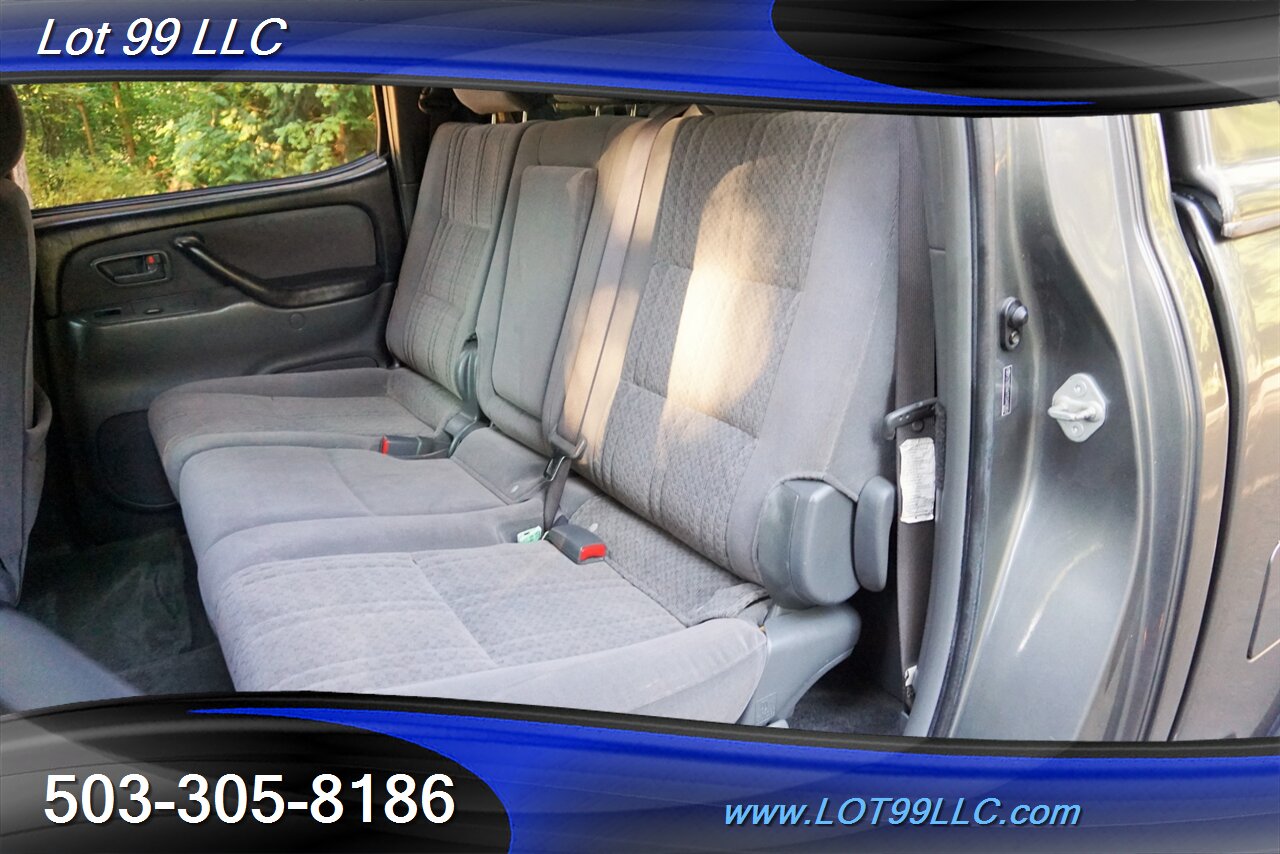 2005 Toyota Tundra SR5 4X4 Double Cab V8 5.7L Canopy NEW TIRES - Photo 14 - Milwaukie, OR 97267