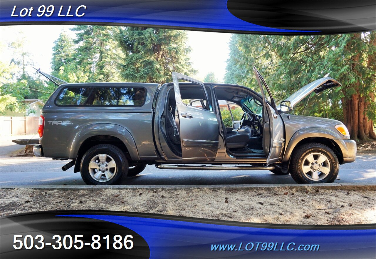 2005 Toyota Tundra SR5 4X4 Double Cab V8 5.7L Canopy NEW TIRES - Photo 28 - Milwaukie, OR 97267