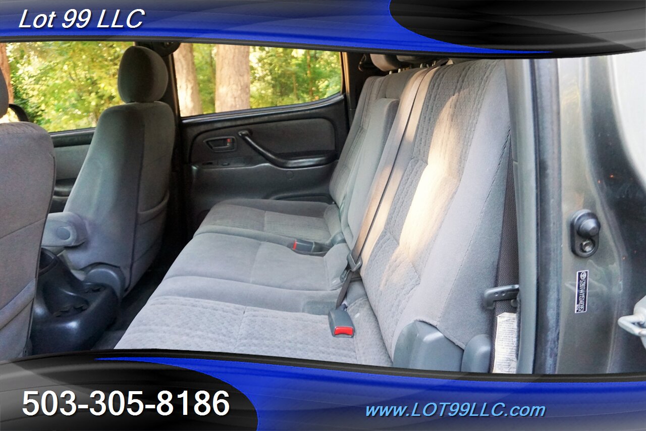 2005 Toyota Tundra SR5 4X4 Double Cab V8 5.7L Canopy NEW TIRES - Photo 15 - Milwaukie, OR 97267