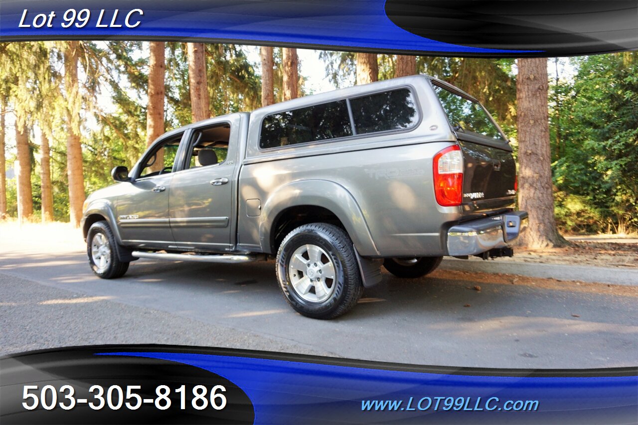 2005 Toyota Tundra SR5 4X4 Double Cab V8 5.7L Canopy NEW TIRES - Photo 11 - Milwaukie, OR 97267