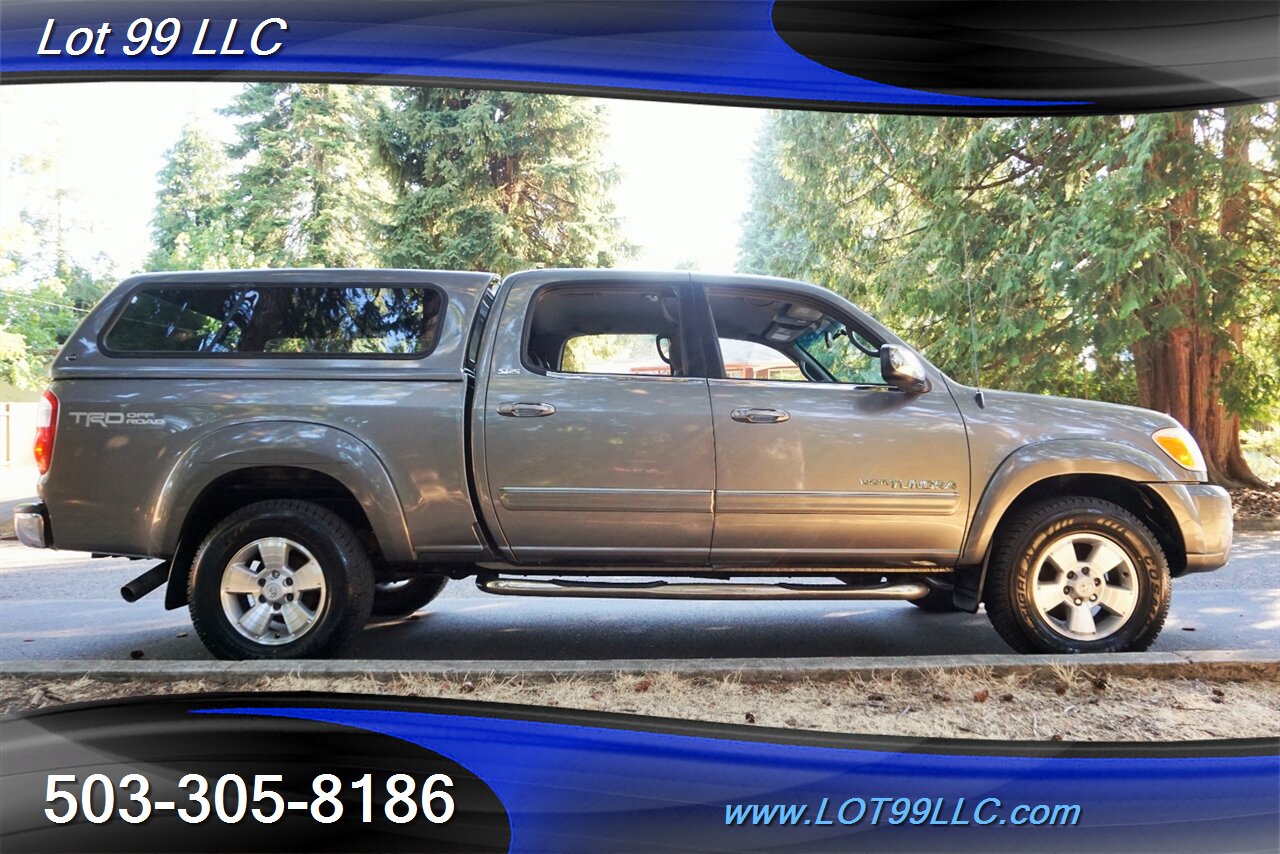 2005 Toyota Tundra SR5 4X4 Double Cab V8 5.7L Canopy NEW TIRES - Photo 8 - Milwaukie, OR 97267