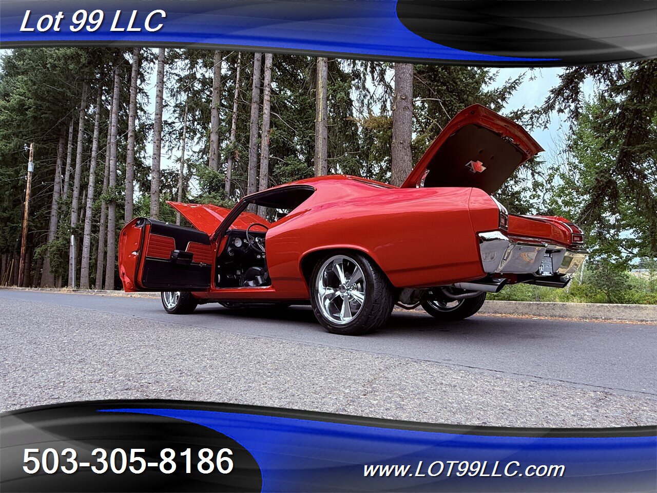 1969 Chevrolet Chevelle 396 BBC 5 Speed Manual AC Restomod   - Photo 44 - Milwaukie, OR 97267