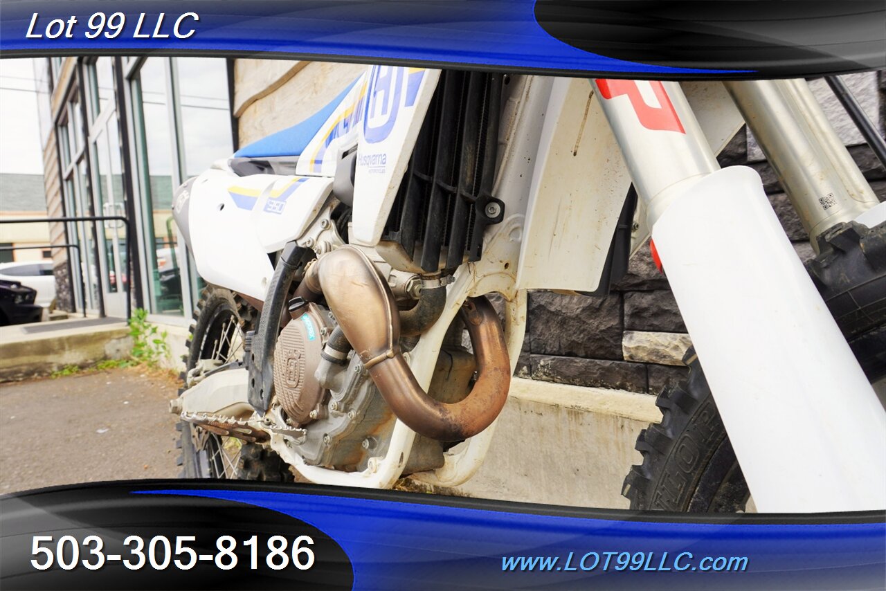 2023 Husqvarna FC 350 27.5 HOURS White Blue Seats Like New Tires   - Photo 16 - Milwaukie, OR 97267