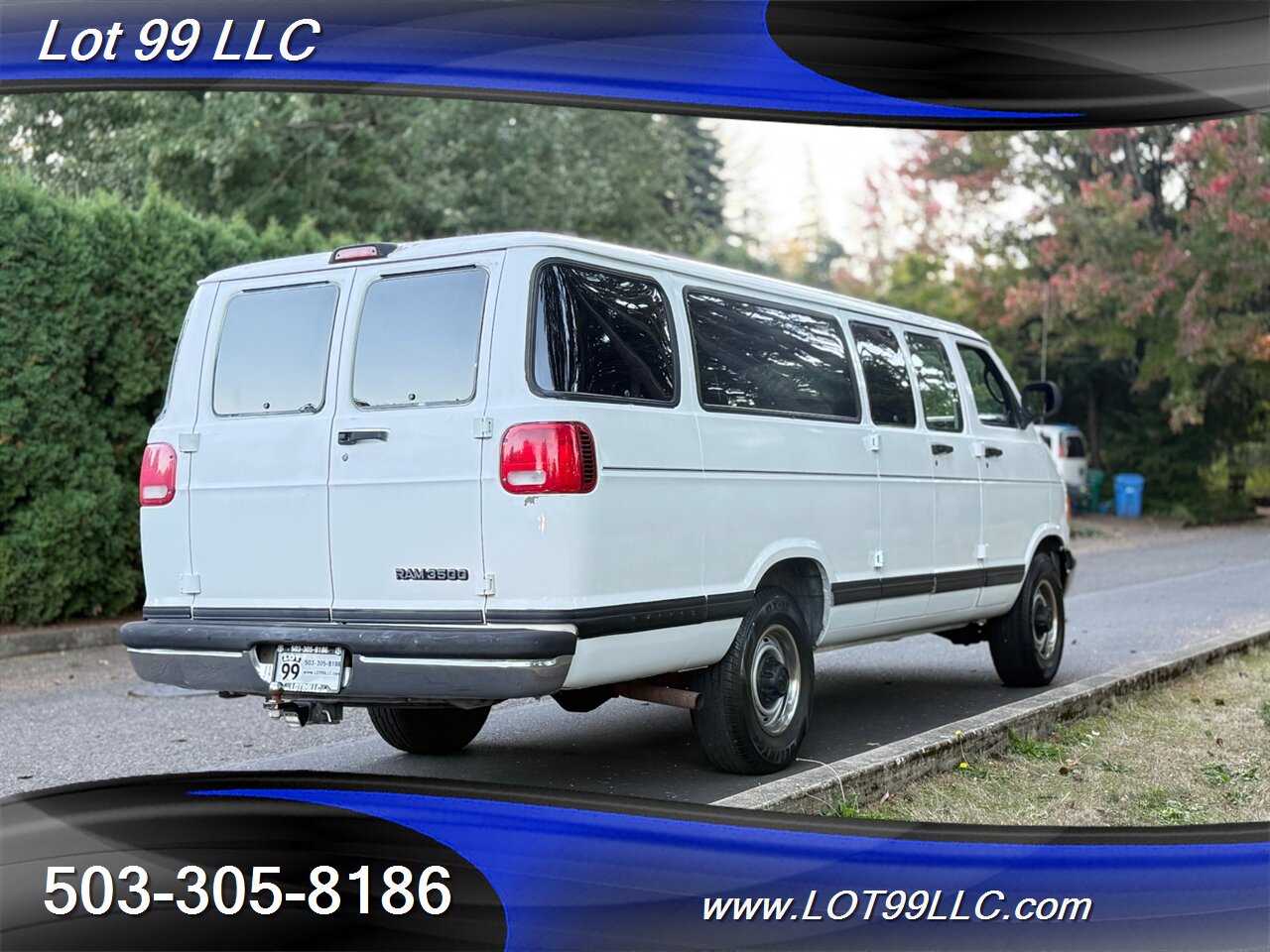 2001 Dodge Ram Van 3500 Maxi Van 88k Miles Extended Length - Photo 7 - Milwaukie, OR 97267
