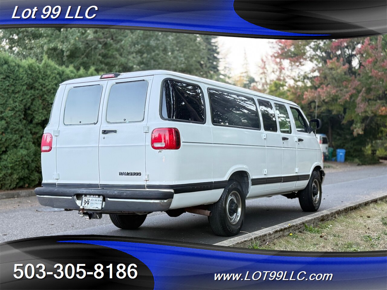 2001 Dodge Ram Van 3500 Maxi Van 88k Miles Extended Length - Photo 8 - Milwaukie, OR 97267