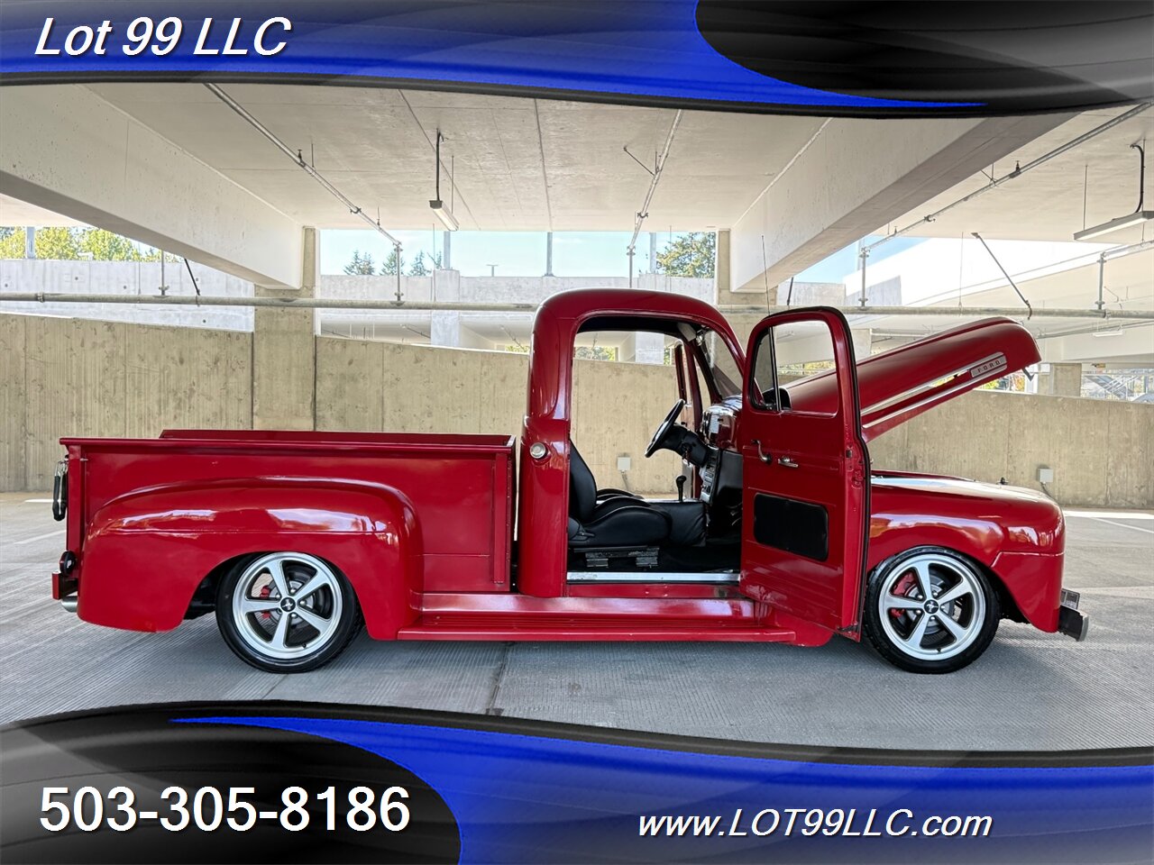1949 Ford F-100 RestoMod 4.6L V8 4 Wheel Disc Brakes Wood Bed Mustang Running Gear - Photo 14 - Milwaukie, OR 97267