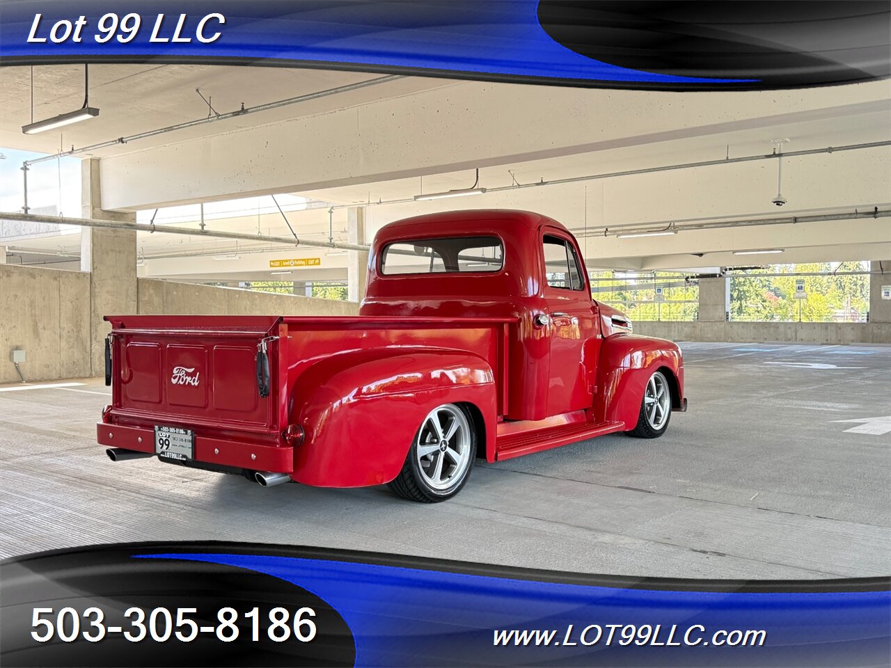 1949 Ford F-100 RestoMod 4.6L V8 4 Wheel Disc Brakes Wood Bed Mustang Running Gear - Photo 6 - Milwaukie, OR 97267