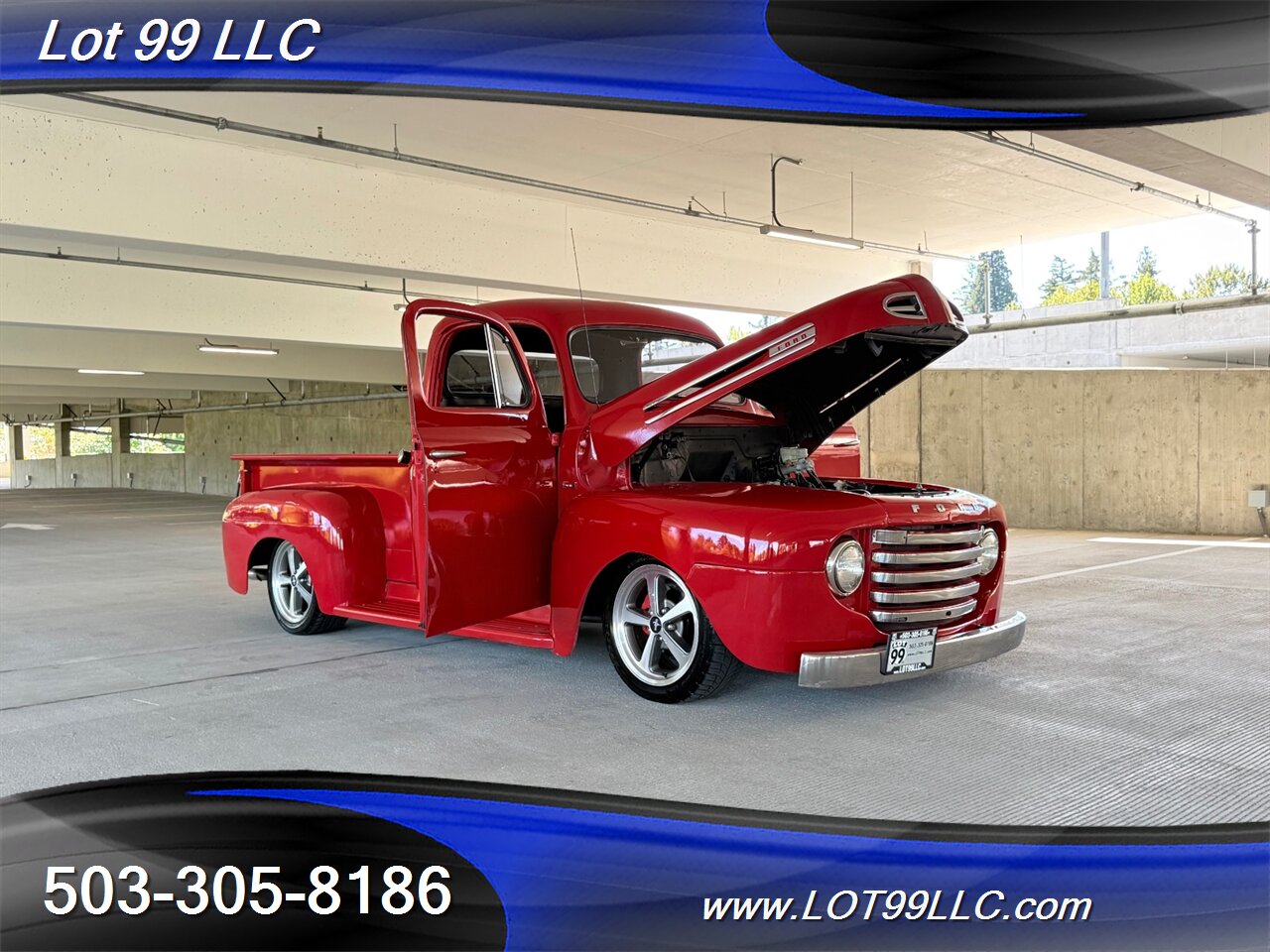 1949 Ford F-100 RestoMod 4.6L V8 4 Wheel Disc Brakes Wood Bed Mustang Running Gear - Photo 19 - Milwaukie, OR 97267