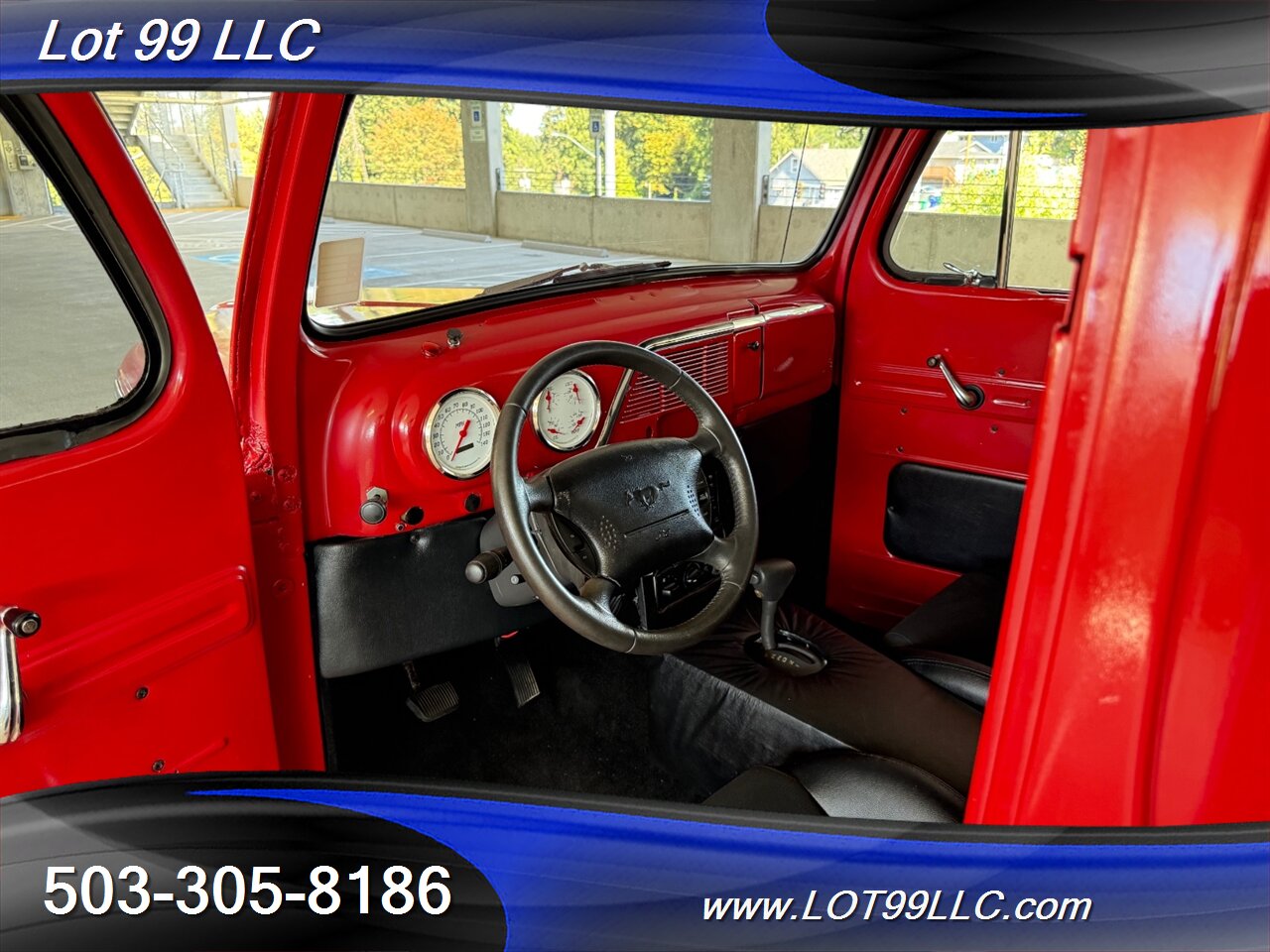 1949 Ford F-100 RestoMod 4.6L V8 4 Wheel Disc Brakes Wood Bed Mustang Running Gear - Photo 9 - Milwaukie, OR 97267