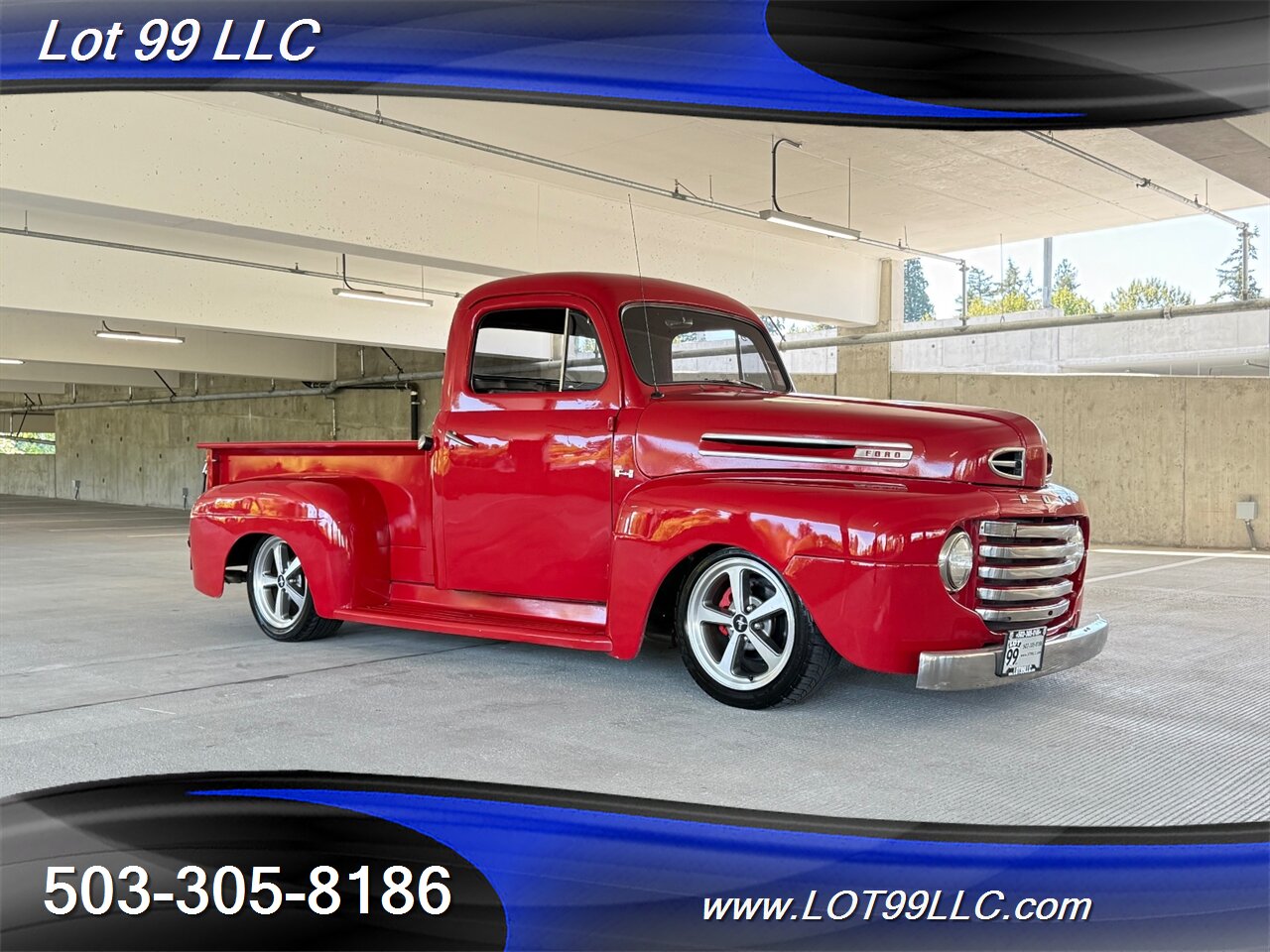 1949 Ford F-100 RestoMod 4.6L V8 4 Wheel Disc Brakes Wood Bed Mustang Running Gear - Photo 4 - Milwaukie, OR 97267