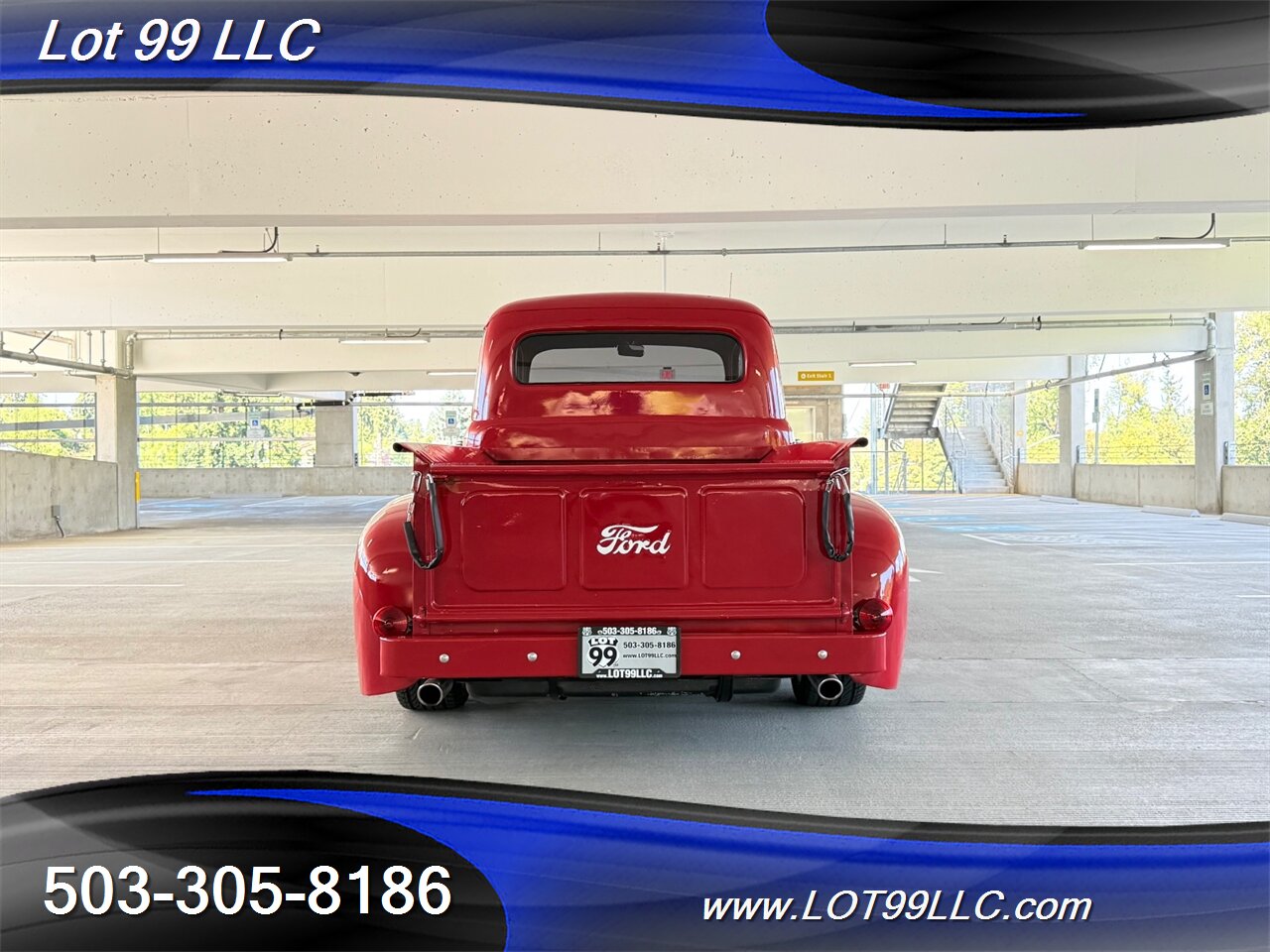 1949 Ford F-100 RestoMod 4.6L V8 4 Wheel Disc Brakes Wood Bed Mustang Running Gear - Photo 7 - Milwaukie, OR 97267