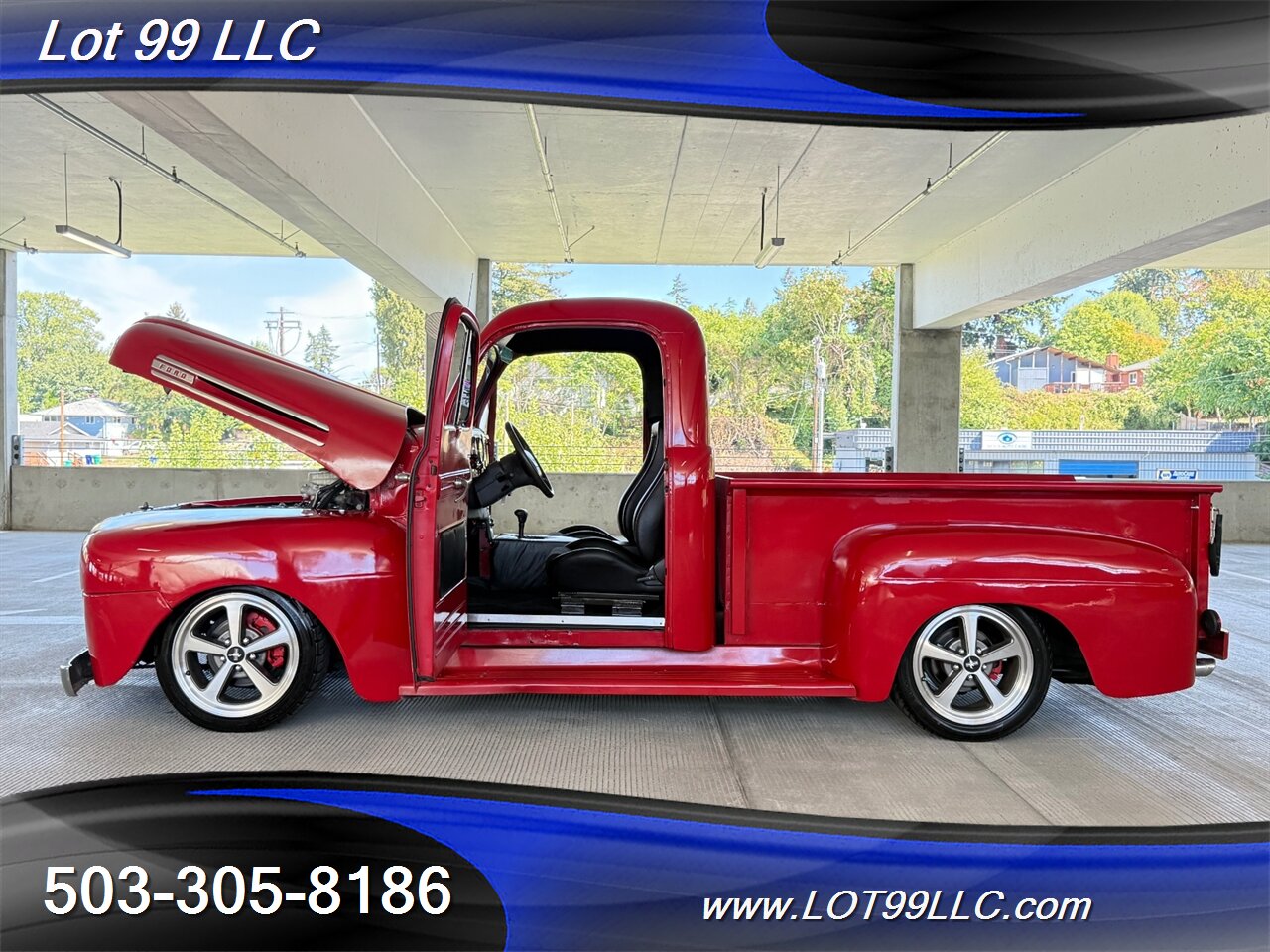 1949 Ford F-100 RestoMod 4.6L V8 4 Wheel Disc Brakes Wood Bed Mustang Running Gear - Photo 13 - Milwaukie, OR 97267