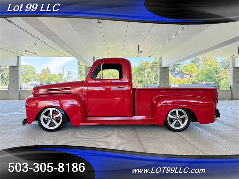 1949 Ford F-100 RestoMod 4.6L V8 4 Wheel Disc Brakes Wood Bed  Mustang Running Gear