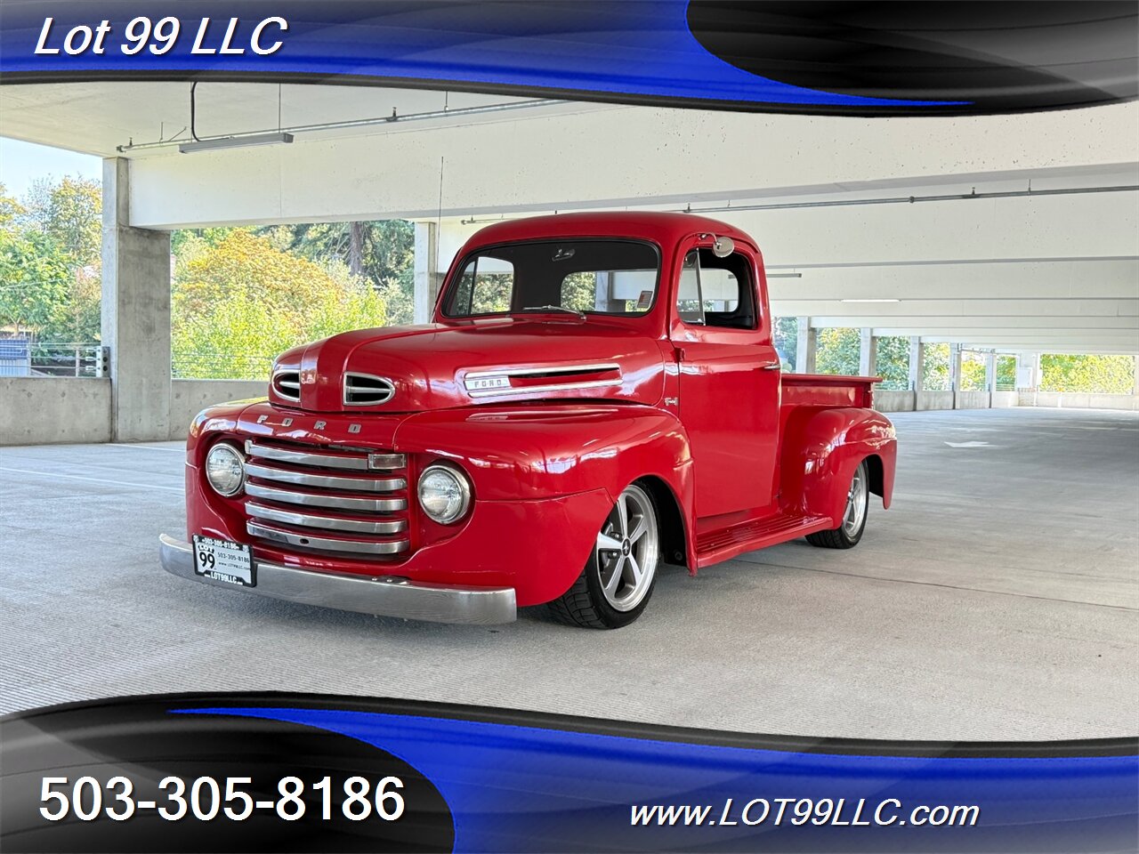 1949 Ford F-100 RestoMod 4.6L V8 4 Wheel Disc Brakes Wood Bed Mustang Running Gear - Photo 2 - Milwaukie, OR 97267