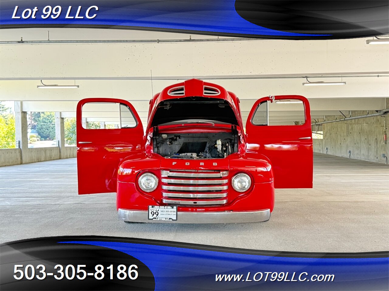 1949 Ford F-100 RestoMod 4.6L V8 4 Wheel Disc Brakes Wood Bed Mustang Running Gear - Photo 18 - Milwaukie, OR 97267