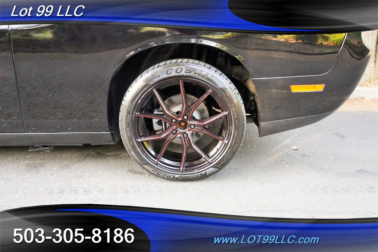 2014 Dodge Challenger SXT Coupe V6 Automatic Tinted Windows 20 Black Wheels Newer Tires Rear Spoiler - Photo 30 - Milwaukie, OR 97267