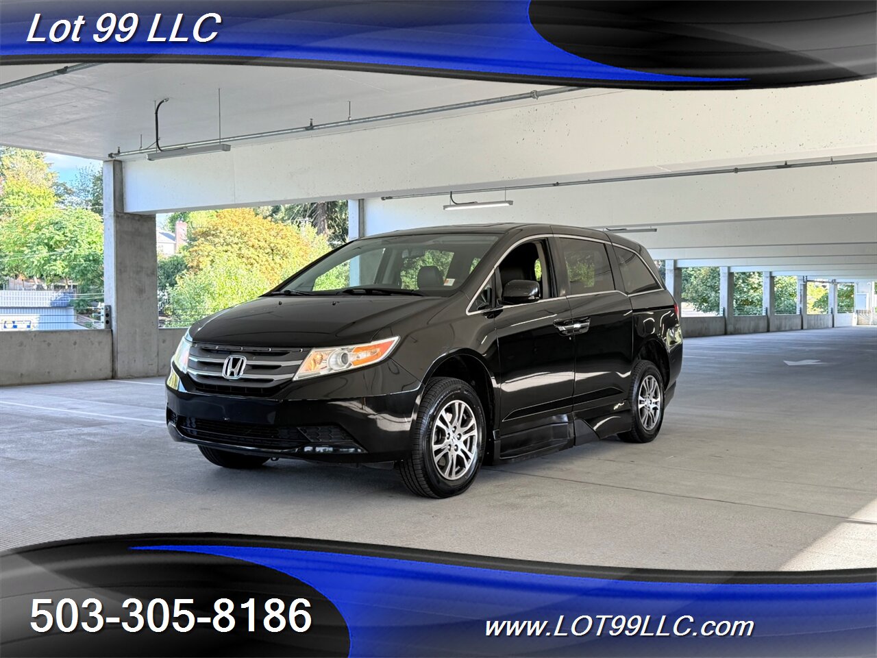 2013 Honda Odyssey EX-L WHEELCHAIR VAN Power Ramp New Tires DVD Entertainment Htd Leather Moon Roof - Photo 10 - Milwaukie, OR 97267
