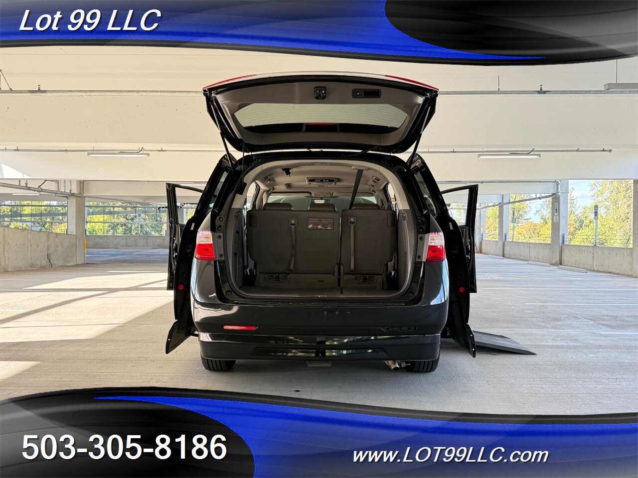 2013 Honda Odyssey EX-L WHEELCHAIR VAN Power Ramp New Tires DVD Entertainment Htd Leather Moon Roof - Photo 32 - Milwaukie, OR 97267