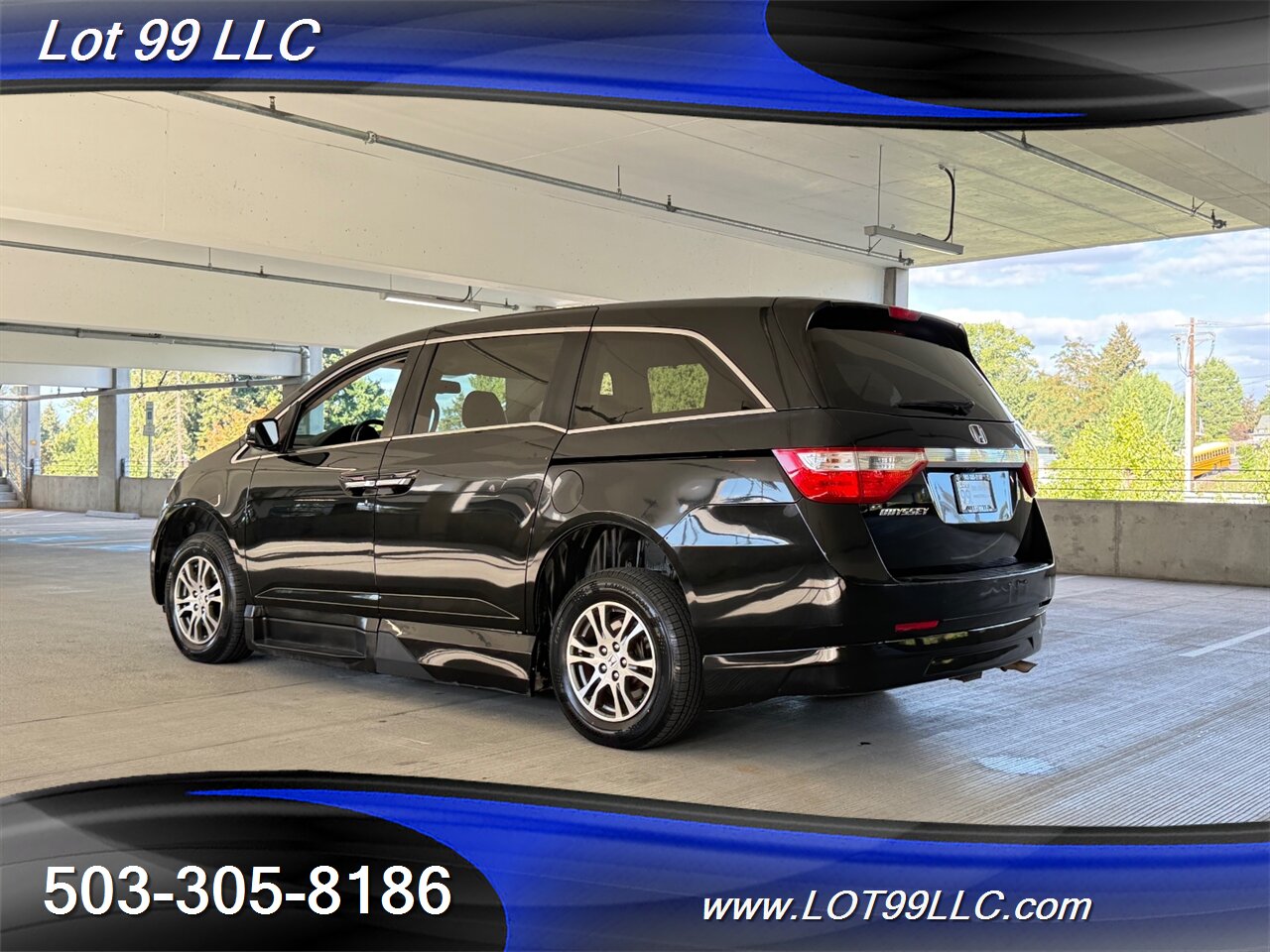 2013 Honda Odyssey EX-L WHEELCHAIR VAN Power Ramp New Tires DVD Entertainment Htd Leather Moon Roof - Photo 16 - Milwaukie, OR 97267