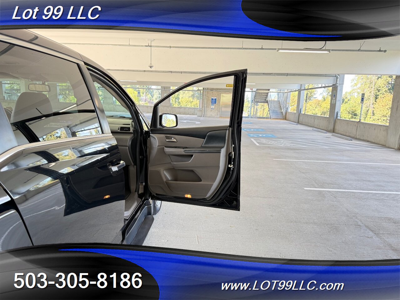 2013 Honda Odyssey EX-L WHEELCHAIR VAN Power Ramp New Tires DVD Entertainment Htd Leather Moon Roof - Photo 45 - Milwaukie, OR 97267