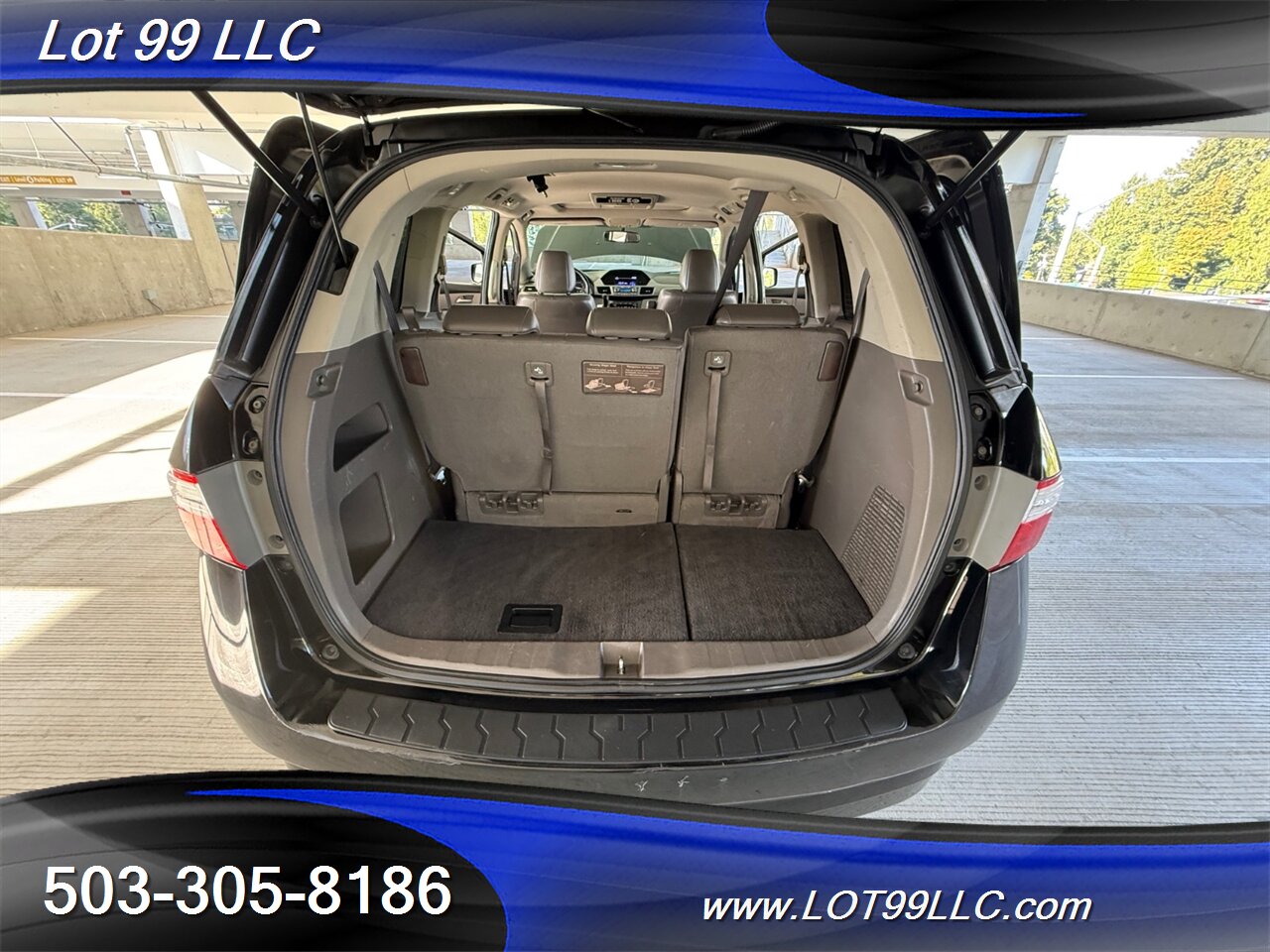 2013 Honda Odyssey EX-L WHEELCHAIR VAN Power Ramp New Tires DVD Entertainment Htd Leather Moon Roof - Photo 27 - Milwaukie, OR 97267