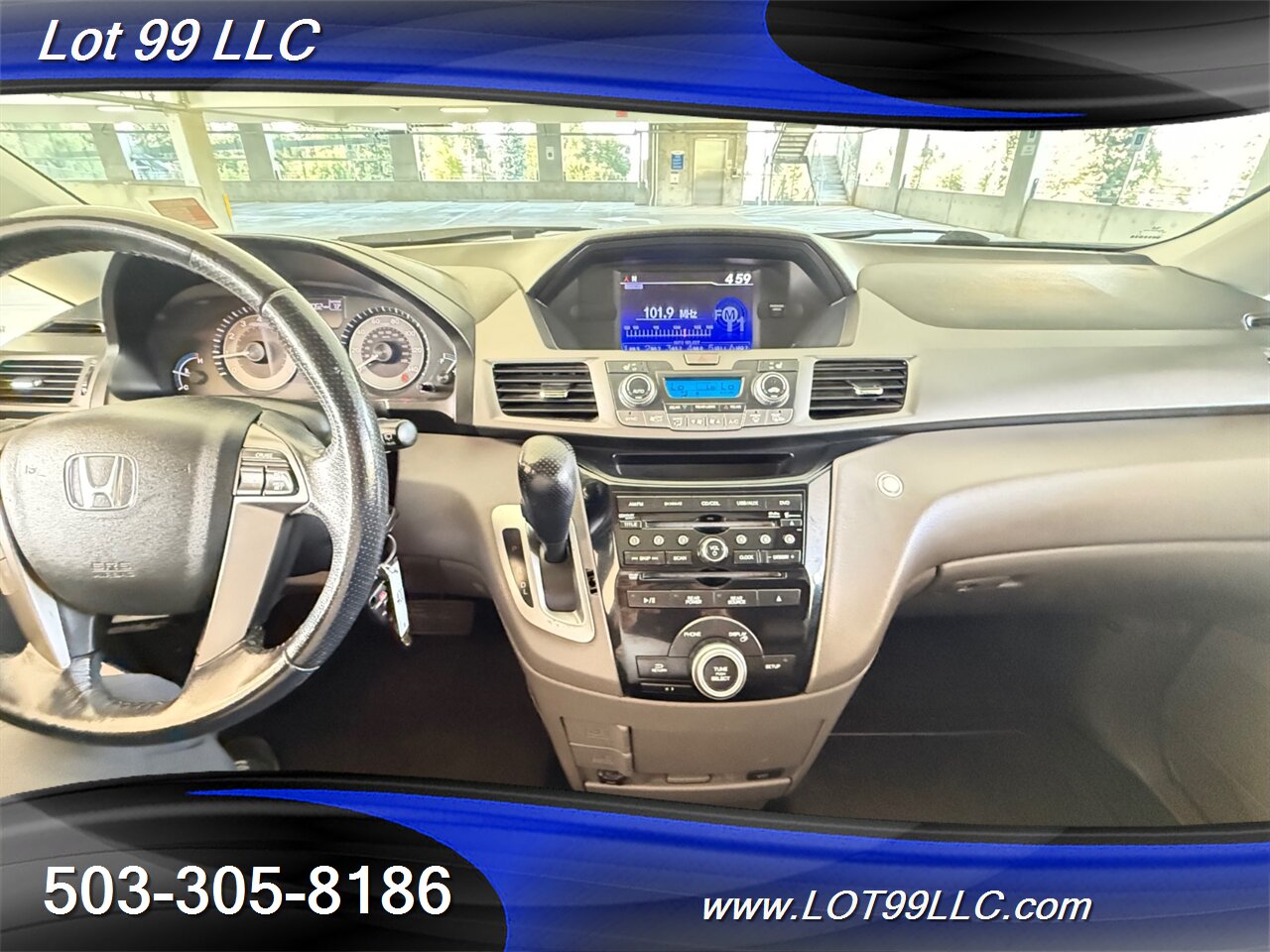 2013 Honda Odyssey EX-L WHEELCHAIR VAN Power Ramp New Tires DVD Entertainment Htd Leather Moon Roof - Photo 41 - Milwaukie, OR 97267