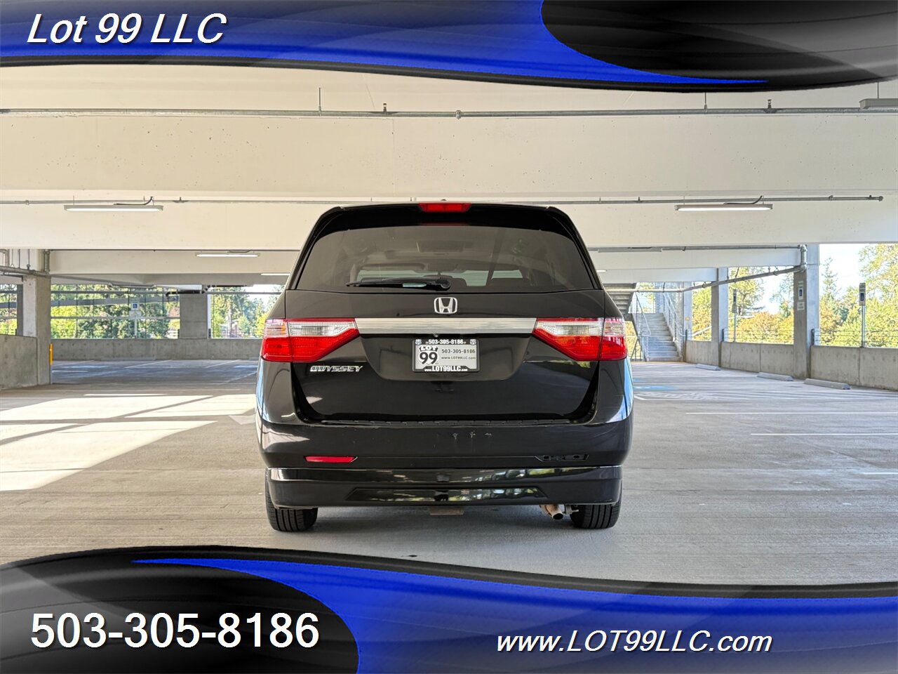2013 Honda Odyssey EX-L WHEELCHAIR VAN Power Ramp New Tires DVD Entertainment Htd Leather Moon Roof - Photo 15 - Milwaukie, OR 97267