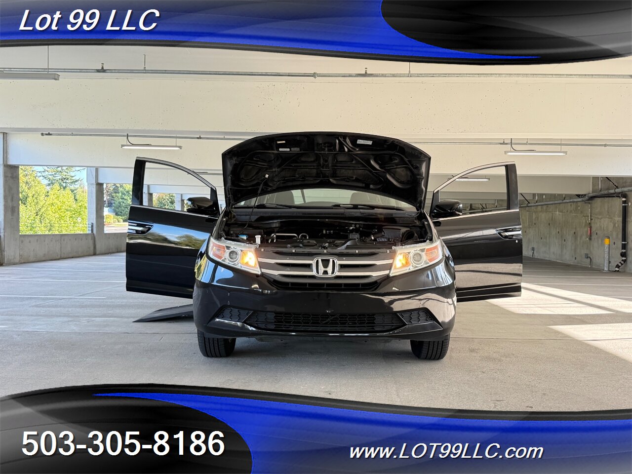 2013 Honda Odyssey EX-L WHEELCHAIR VAN Power Ramp New Tires DVD Entertainment Htd Leather Moon Roof - Photo 29 - Milwaukie, OR 97267