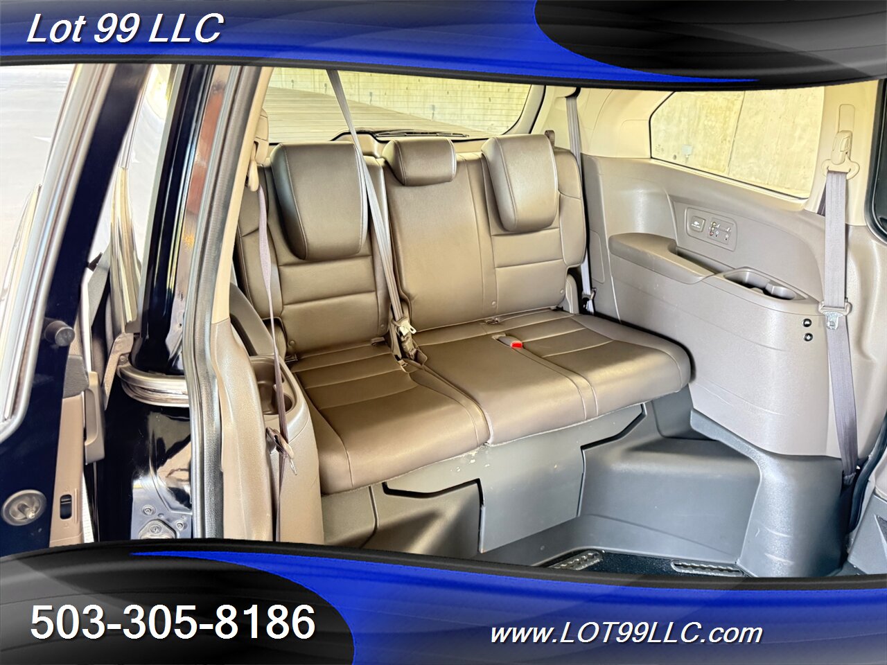 2013 Honda Odyssey EX-L WHEELCHAIR VAN Power Ramp New Tires DVD Entertainment Htd Leather Moon Roof - Photo 48 - Milwaukie, OR 97267
