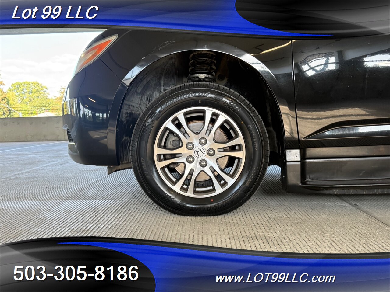 2013 Honda Odyssey EX-L WHEELCHAIR VAN Power Ramp New Tires DVD Entertainment Htd Leather Moon Roof - Photo 25 - Milwaukie, OR 97267