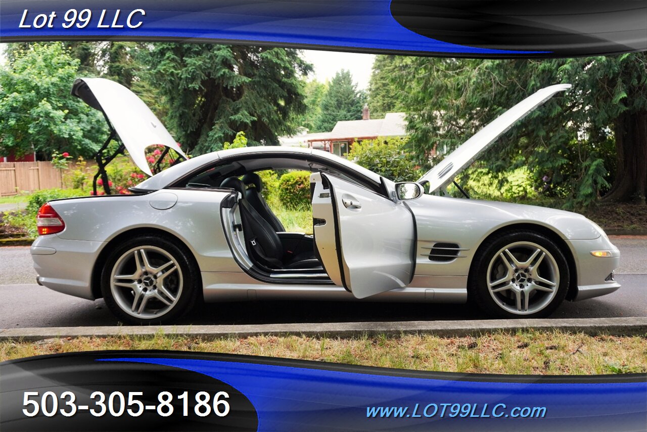 2007 Mercedes-Benz SL 550 Hard Top Convertible V8 5.5L 71k Heated Leather Seats Power Hard Top Premium Wheels Newer Tires - Photo 30 - Milwaukie, OR 97267