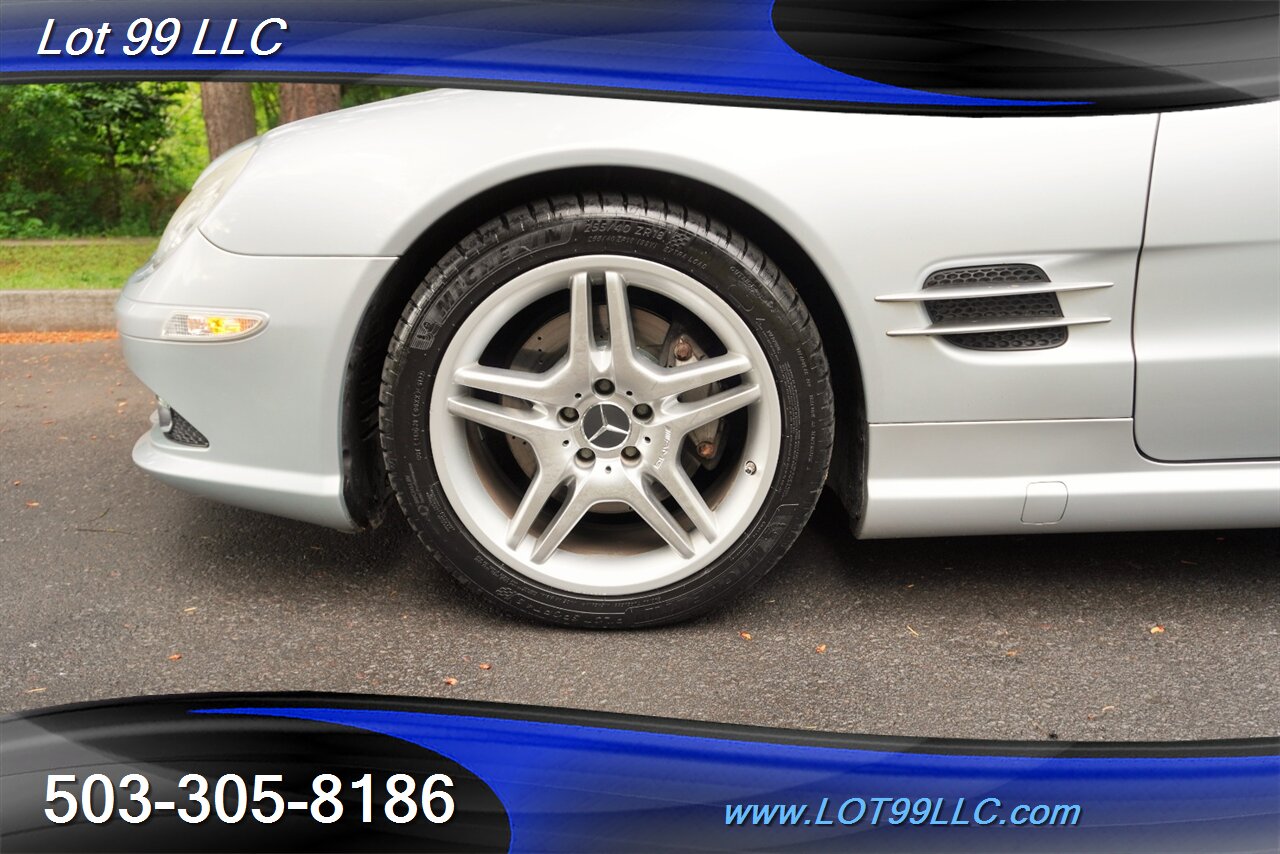 2007 Mercedes-Benz SL 550 Hard Top Convertible V8 5.5L 71k Heated Leather Seats Power Hard Top Premium Wheels Newer Tires - Photo 35 - Milwaukie, OR 97267