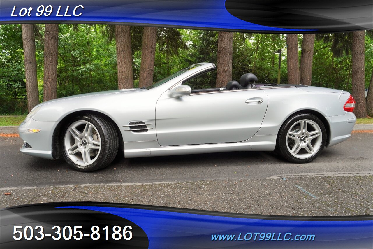 2007 Mercedes-Benz SL 550 Hard Top Convertible V8 5.5L 71k Heated Leather Seats Power Hard Top Premium Wheels Newer Tires - Photo 5 - Milwaukie, OR 97267