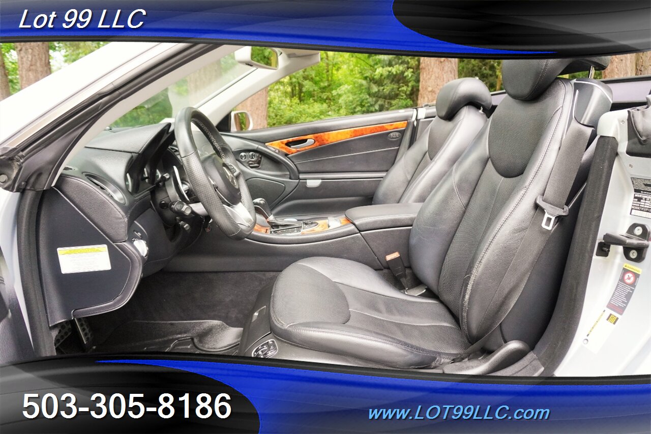 2007 Mercedes-Benz SL 550 Hard Top Convertible V8 5.5L 71k Heated Leather Seats Power Hard Top Premium Wheels Newer Tires - Photo 12 - Milwaukie, OR 97267