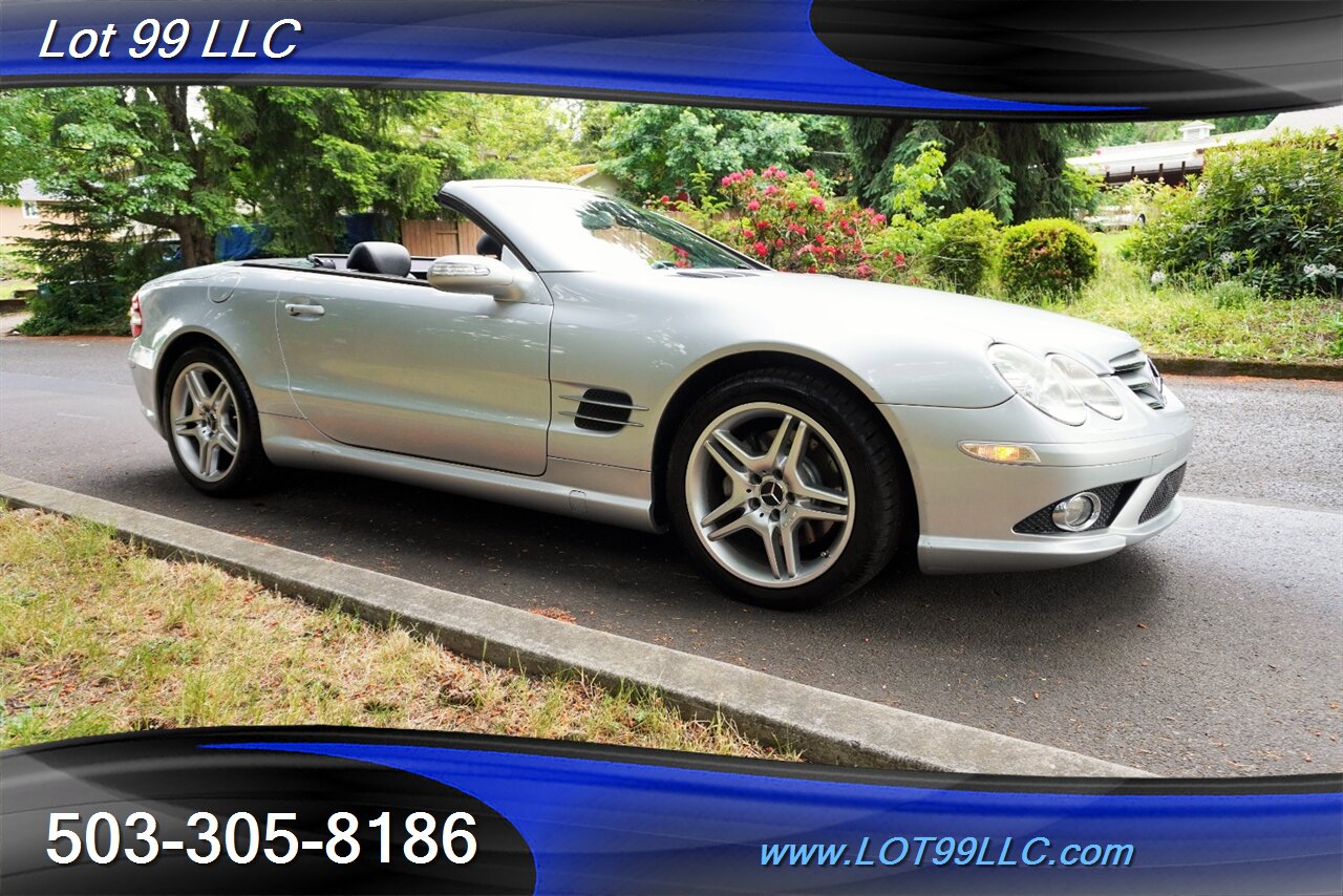 2007 Mercedes-Benz SL 550 Hard Top Convertible V8 5.5L 71k Heated Leather Seats Power Hard Top Premium Wheels Newer Tires - Photo 7 - Milwaukie, OR 97267