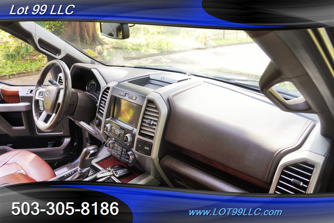 2019 Ford F-150 King Ranch 4X4 V6 ECOBOOST Heated AC Leather Seats  GPS Premium Wheels Newer Tires - Photo 27 - Milwaukie, OR 97267