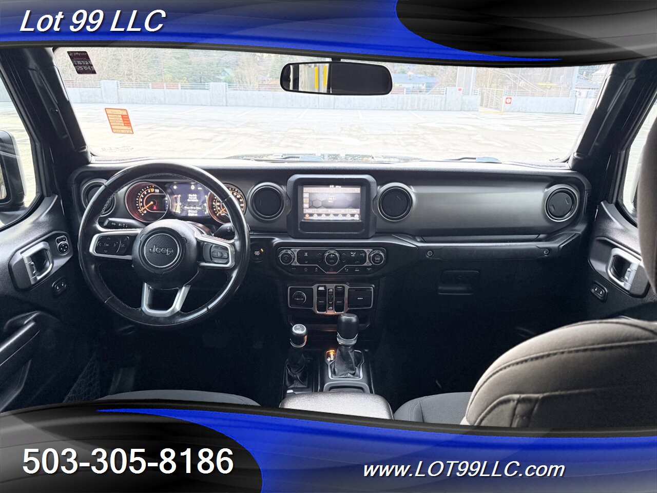 2020 Jeep Gladiator 4x4 Lifted NEW 37 " Tires  22 " Hostile Wheels Winch  Sport S - Photo 12 - Milwaukie, OR 97267