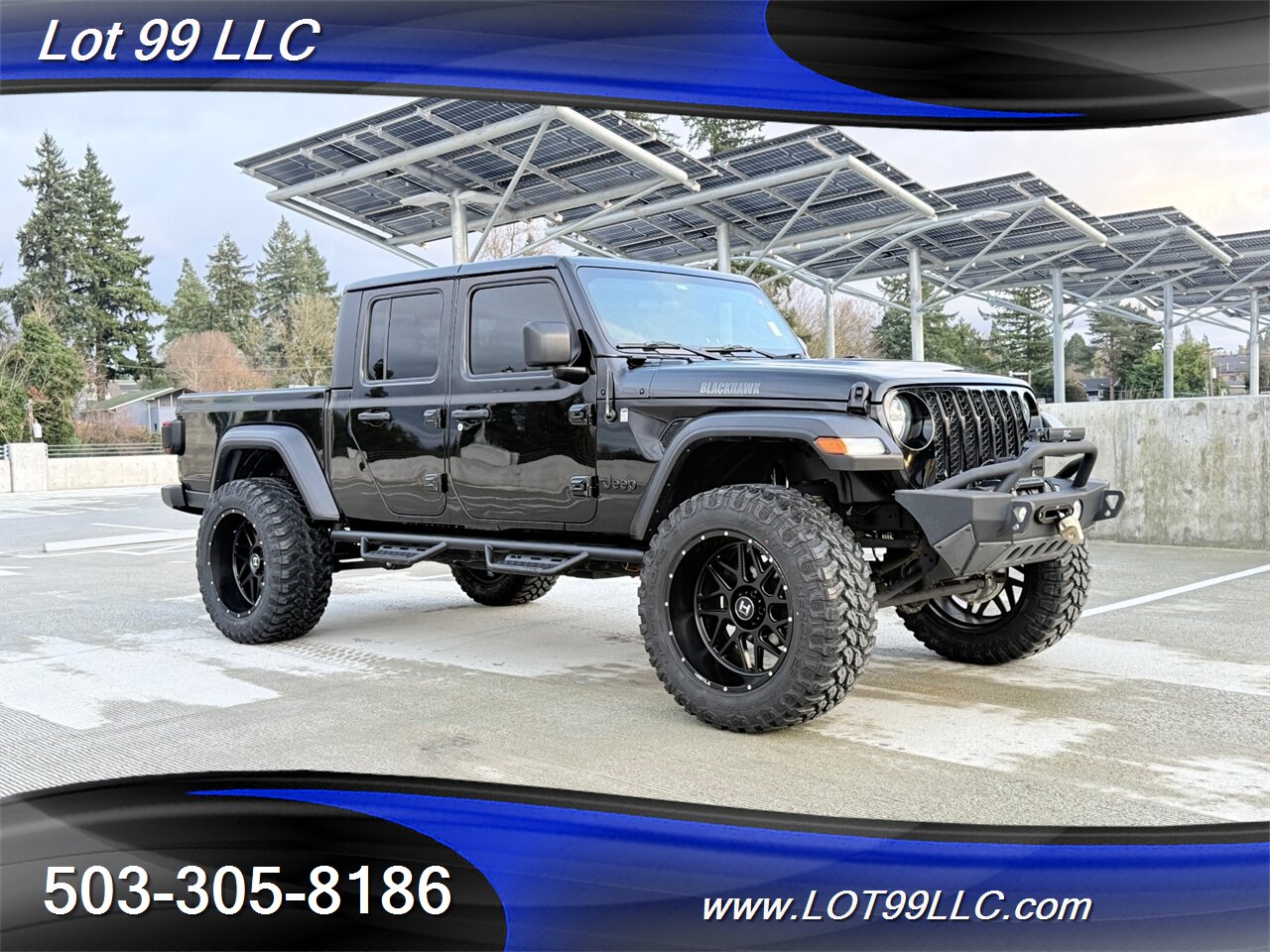 2020 Jeep Gladiator 4x4 Lifted NEW 37 " Tires  22 " Hostile Wheels Winch  Sport S - Photo 5 - Milwaukie, OR 97267