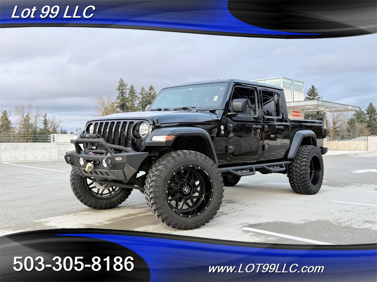 2020 Jeep Gladiator 4x4 Lifted NEW 37 " Tires  22 " Hostile Wheels Winch  Sport S - Photo 1 - Milwaukie, OR 97267
