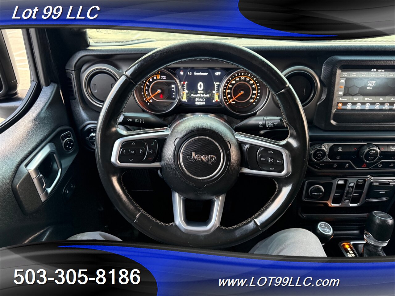 2020 Jeep Gladiator 4x4 Lifted NEW 37 " Tires  22 " Hostile Wheels Winch  Sport S - Photo 33 - Milwaukie, OR 97267