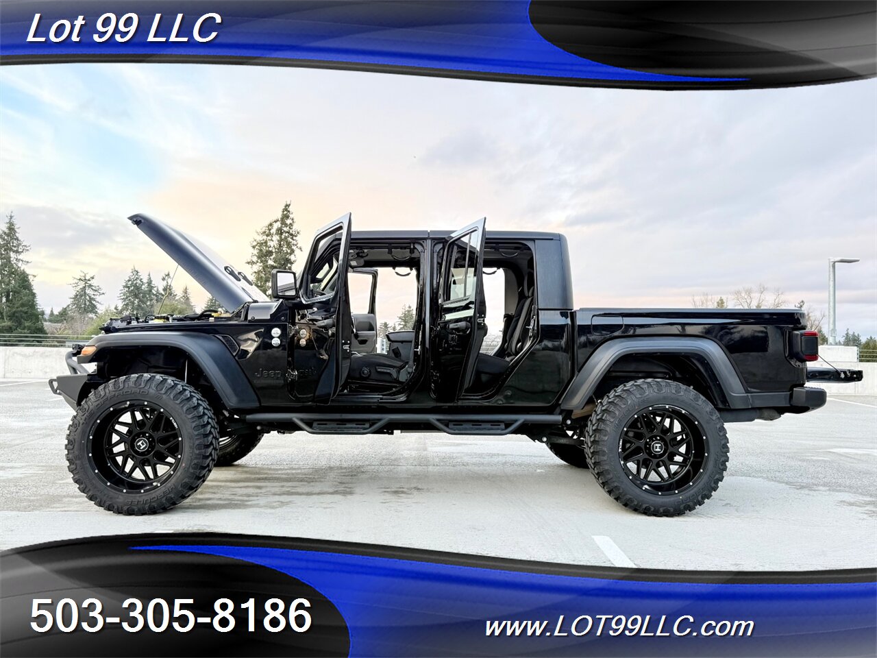 2020 Jeep Gladiator 4x4 Lifted NEW 37 " Tires  22 " Hostile Wheels Winch  Sport S - Photo 18 - Milwaukie, OR 97267