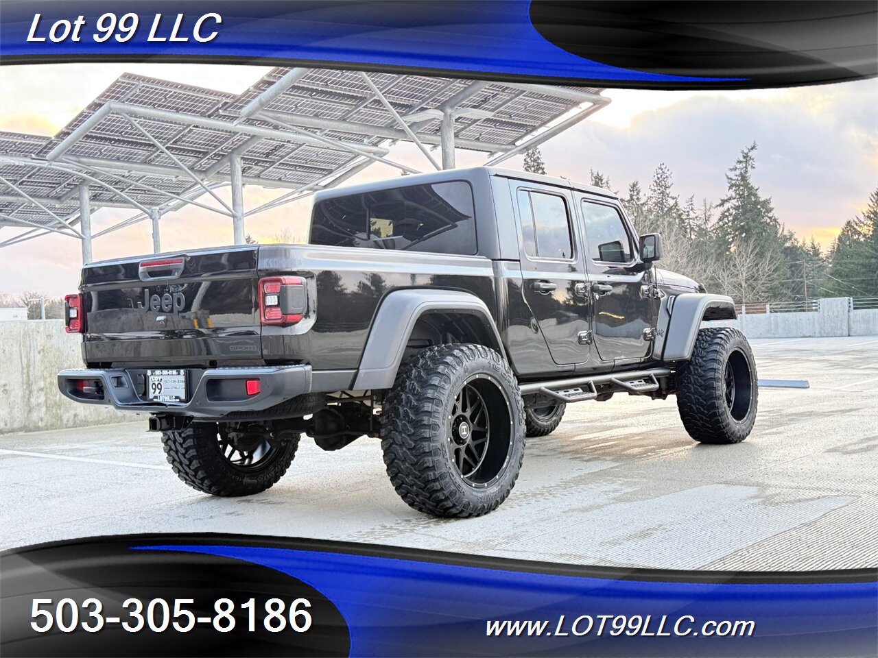 2020 Jeep Gladiator 4x4 Lifted NEW 37 " Tires  22 " Hostile Wheels Winch  Sport S - Photo 7 - Milwaukie, OR 97267
