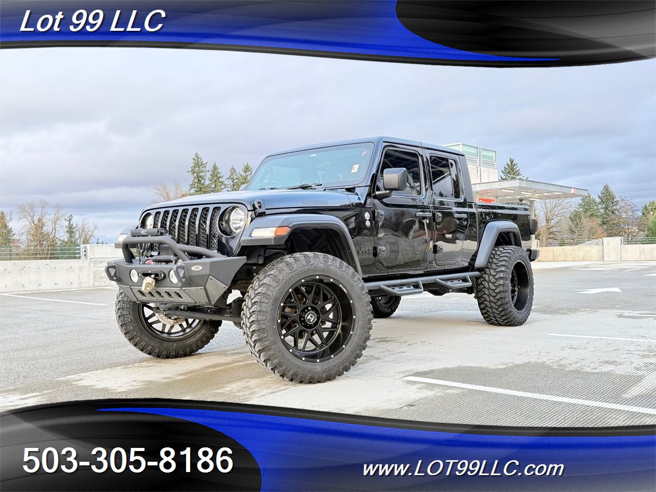 2020 Jeep Gladiator 4x4 Lifted NEW 37 " Tires  22 " Hostile Wheels Winch  Sport S - Photo 4 - Milwaukie, OR 97267