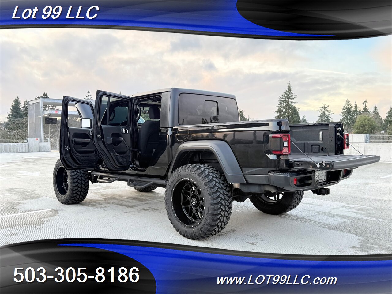 2020 Jeep Gladiator 4x4 Lifted NEW 37 " Tires  22 " Hostile Wheels Winch  Sport S - Photo 32 - Milwaukie, OR 97267